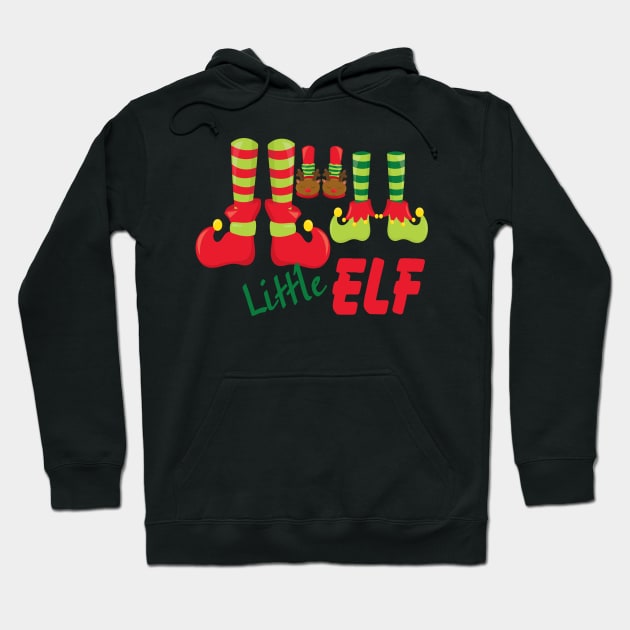 Little Elf - Christmas Hoodie by PeppermintClover